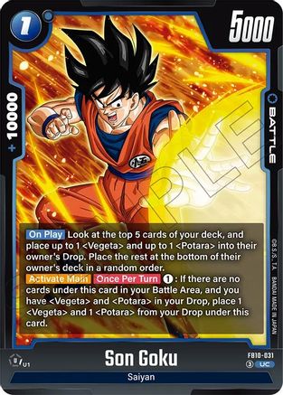 Son Goku - FB10-031 (FB10-031) - Cross Force