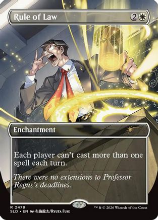 Rule of Law (SLD-2478) - Secret Lair Drop Series Foil