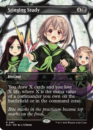 Stinging Study (SLD-2481) - Secret Lair Drop Series Foil