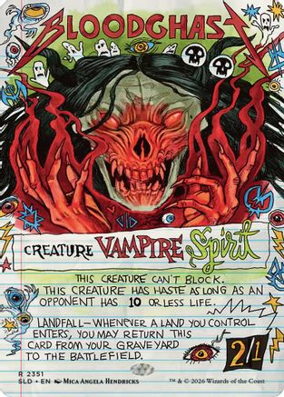 Bloodghast (2351) (SLD-2351) - Secret Lair Drop Series