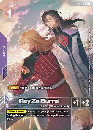 Rey Za Burrel (R+) (GD04-093) - Phantom Aria Holofoil