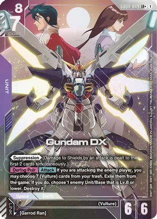Gundam DX (LR+) (GD04-049) - Phantom Aria Holofoil