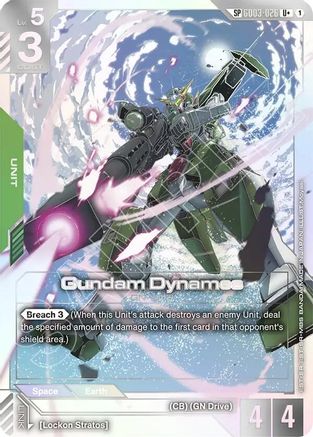 Gundam Dynames (SP) (U+) (GD03-026) - Phantom Aria Holofoil