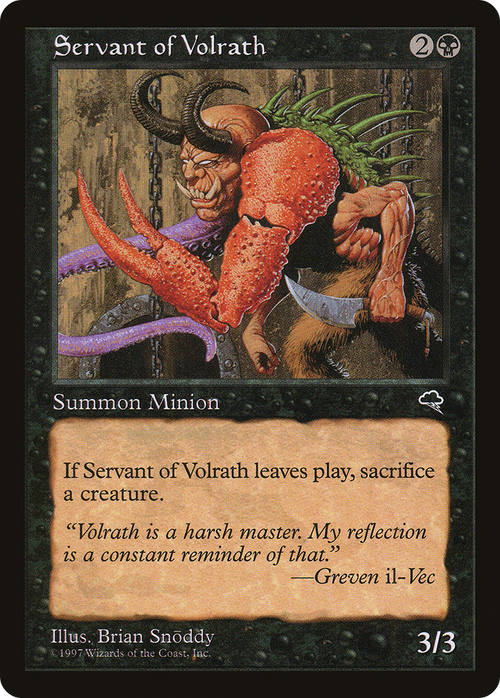 Servant of Volrath (TMP-156) - Tempest