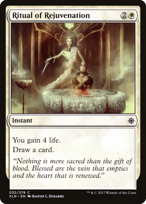 Ritual of Rejuvenation (XLN-032) - Ixalan Foil
