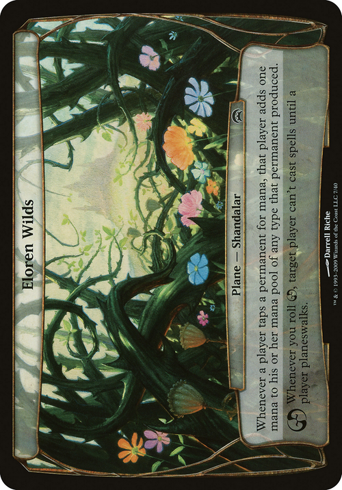 Eloren Wilds (Planechase) (OVER-007) - Planechase Planes