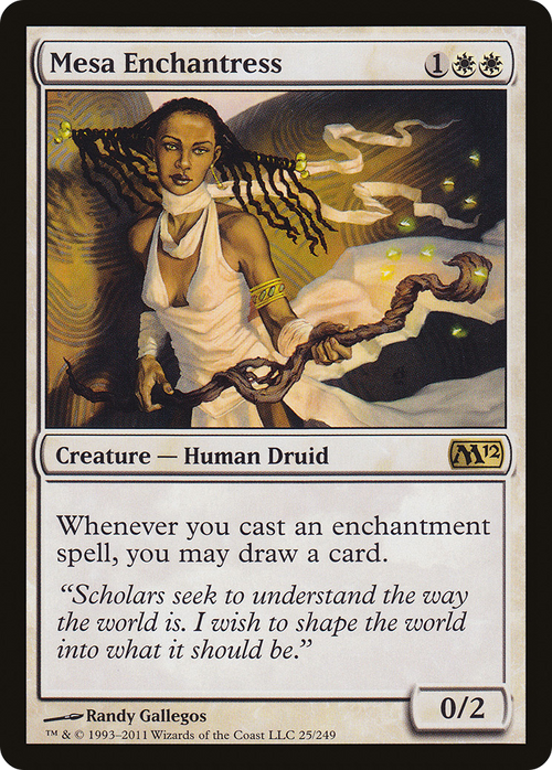 Mesa Enchantress (M12-025) - Magic 2012