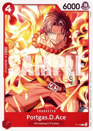 Portgas.D.Ace (Pirates Party 2026 Vol. 1) (P-119) - One Piece Promotion Cards