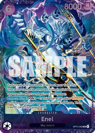 Enel (Treasure Cup May 2026) (OP15-060) - One Piece Promotion Cards Foil