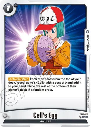Cell's Egg (FB10-120) - Cross Force