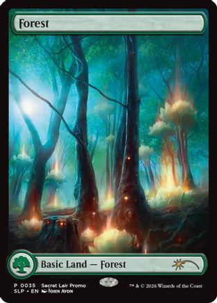 Forest (0035) (SLP-035) - Secret Lair Showdown