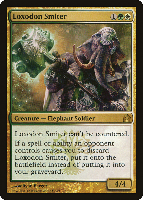Loxodon Smiter (RTR-178) - Return to Ravnica Foil