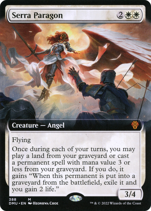 Serra Paragon (Extended Art) (DMU-388) - Dominaria United: (Extended Art) Foil