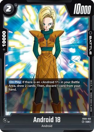 Android 18 - FB10-103 (FB10-103) - Cross Force