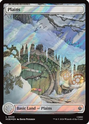 Plains (0320) (Surge Foil) (HOB-316) - The Hobbit Foil