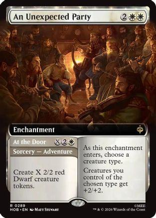 An Unexpected Party (Extended Art) (HOB-289) - The Hobbit Foil