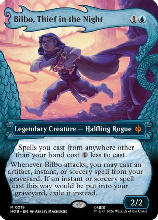 Bilbo, Thief in the Night (Showcase) (HOB-219) - The Hobbit Foil