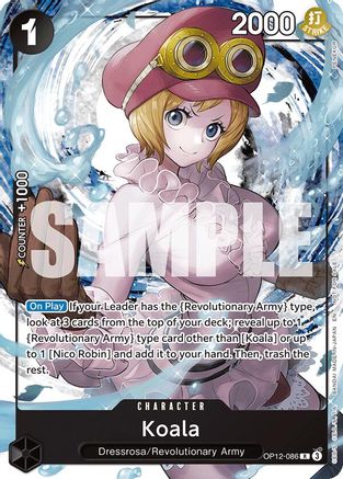 Koala (Welcome Pack 2026 Vol.1) (OP12-086) - One Piece Promotion Cards