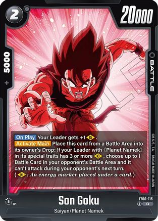 Son Goku - FB10-115 (FB10-115) - Cross Force Holofoil