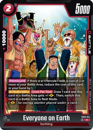Everyone on Earth (FB10-014) - Cross Force Holofoil