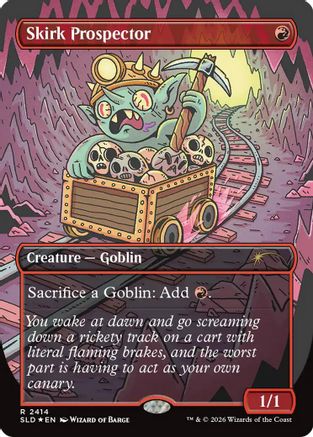 Skirk Prospector (SLD-2414) - Secret Lair Drop Series Foil