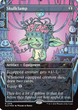 Skullclamp (2416) (SLD-2416) - Secret Lair Drop Series Foil