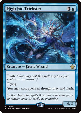 High Fae Trickster (PPSOS-040) - Promo Pack: Secrets of Strixhaven Foil