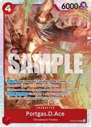 Portgas.D.Ace (007) (ST30-007) - Starter Deck EX: Luffy & Ace Foil