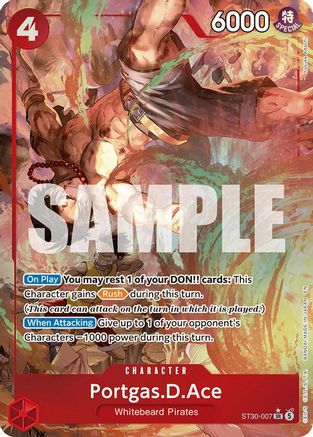 Portgas.D.Ace (007) (Parallel) (ST30-007) - Starter Deck EX: Luffy & Ace Foil