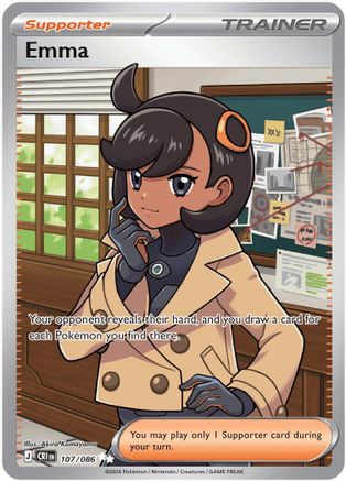 Emma 107/086  - Holofoil ME04 Chaos Rising - Ultra Rare