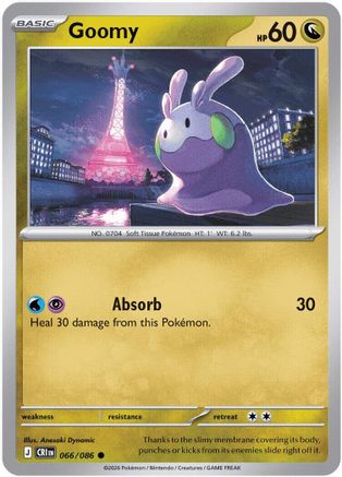 Goomy 066  - Reverse Holofoil ME04 Chaos Rising - Common