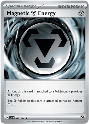 Magnetic M Energy 085  - Holofoil ME04 Chaos Rising - Rare