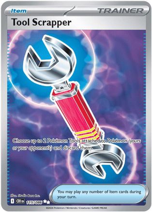 Tool Scrapper 115  - Holofoil ME04 Chaos Rising - Ultra Rare
