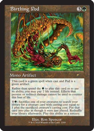 Birthing Pod (SLD-2349) - Secret Lair Drop Series Foil