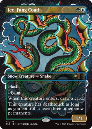 Ice-Fang Coatl (0171) (SLD-171) - Secret Lair Drop Series