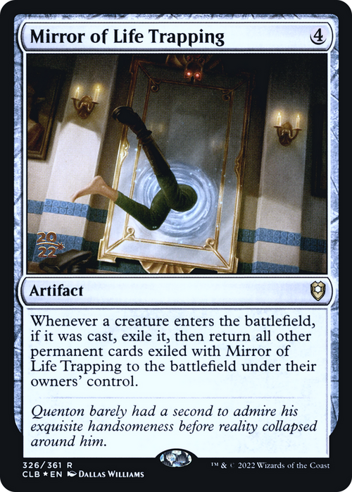 Mirror of Life Trapping (PRE-326) - Battle for Baldur's Gate Promos Foil