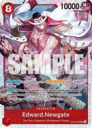 Edward.Newgate (OP16-003) - The Time of Battle Foil