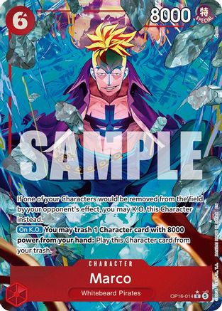 Marco (Alternate Art) (OP16-014) - The Time of Battle Foil