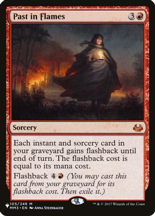 Past in Flames (LIST-105) - The List Reprints