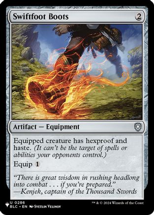 Swiftfoot Boots (BLC) (LIST-286) - The List Reprints