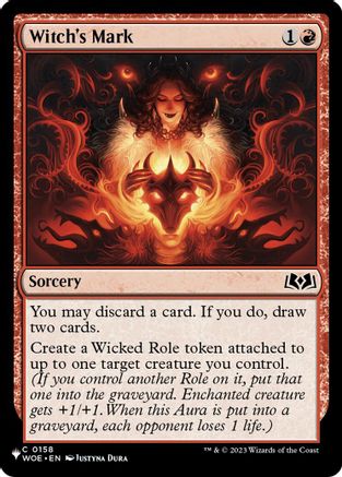 Witch's Mark (LIST-158) - The List Reprints