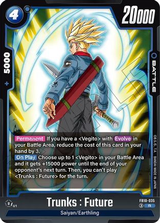 Trunks : Future - FB10-035 (FB10-035) - Cross Force Holofoil