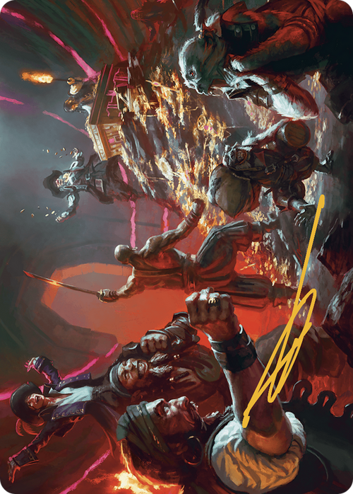 Hit the Mother Lode // Hit the Mother Lode (ALCI-019) - The Lost Caverns of Ixalan Art Series (Borderless)