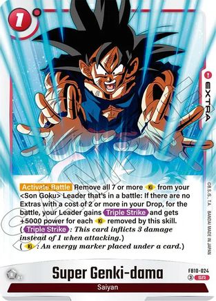 Super Genki-dama (FB10-024) - Cross Force Holofoil