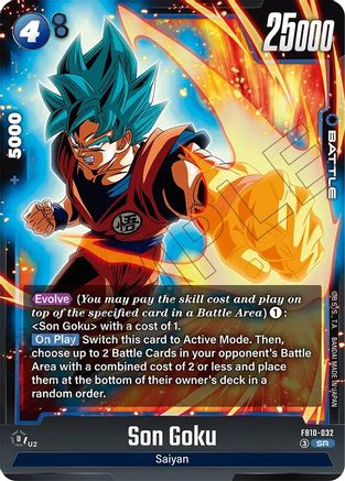 Son Goku - FB10-032 (FB10-032) - Cross Force Holofoil