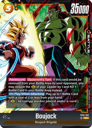 Boujack - FB10-092 (FB10-092) - Cross Force Holofoil