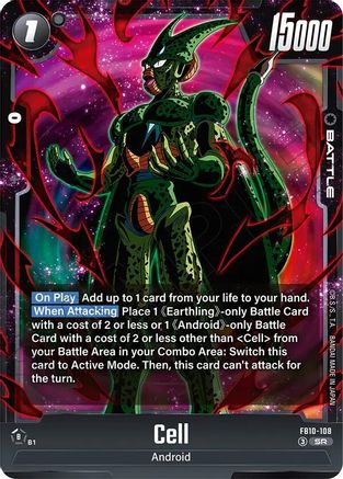Cell - FB10-108 (FB10-108) - Cross Force Holofoil