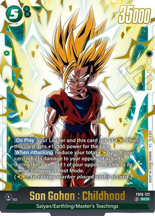 Son Gohan : Childhood - FB10-122 (FB10-122) - Cross Force Holofoil