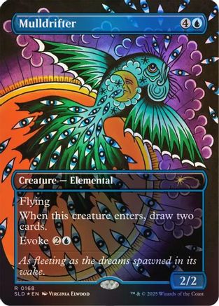 Mulldrifter (0168) (Rainbow Foil) (SLD-168) - Secret Lair Drop Series Foil