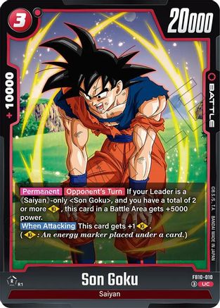 Son Goku - FB10-010 (FB10-010) - Cross Force
